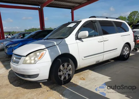 2008 Hyundai Entourage Gls/Limited z USA, uszkodzony, nr VIN KNDMC233X86051265